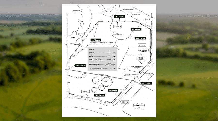 How Far Apart Should Fence Post Be For Woven Wire