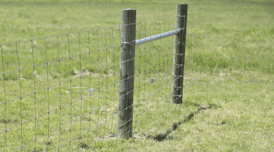 How to build a fence - a guide to erecting a post and wire fence