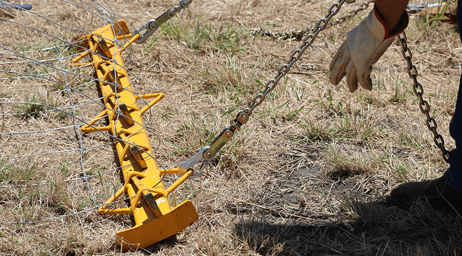 How to stretch fence wire Stay Tuff Fence