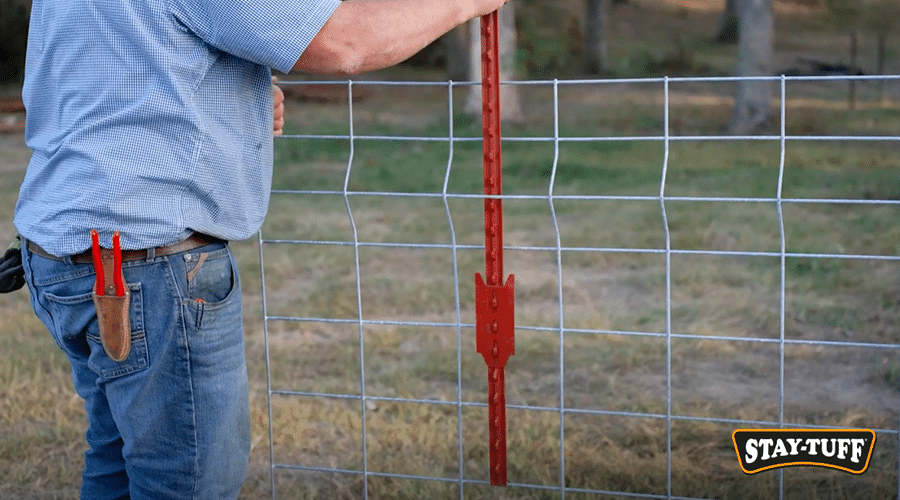 Build temporary fences with STAY-TUFF products