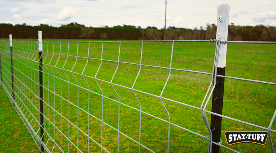 Limit areas with a temporary fence