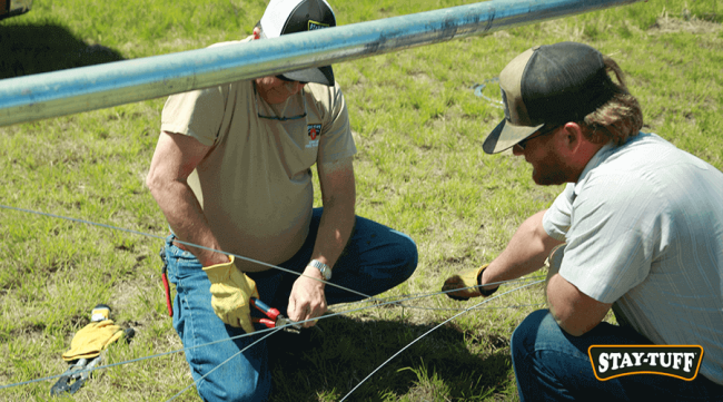 We have the tools to install any type of woven wire fence or panels