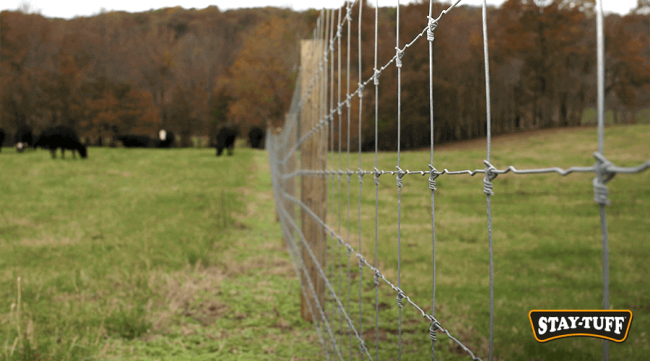 We carry a large selection of fences and wires 