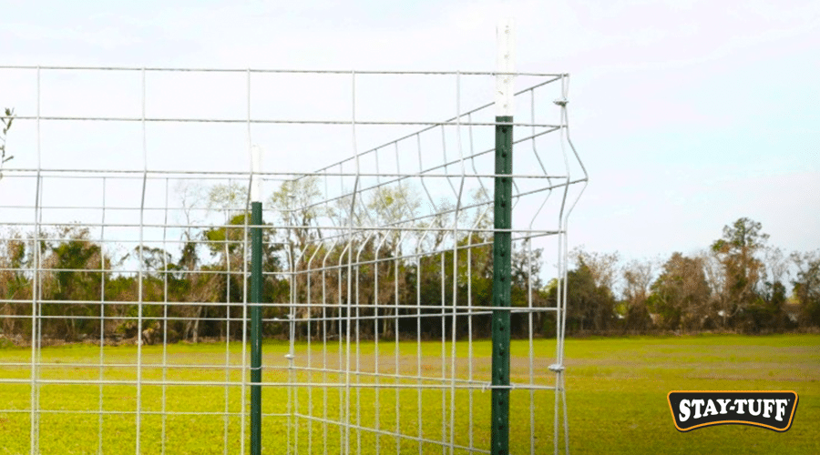 Temporary fences save you time installing fence posts