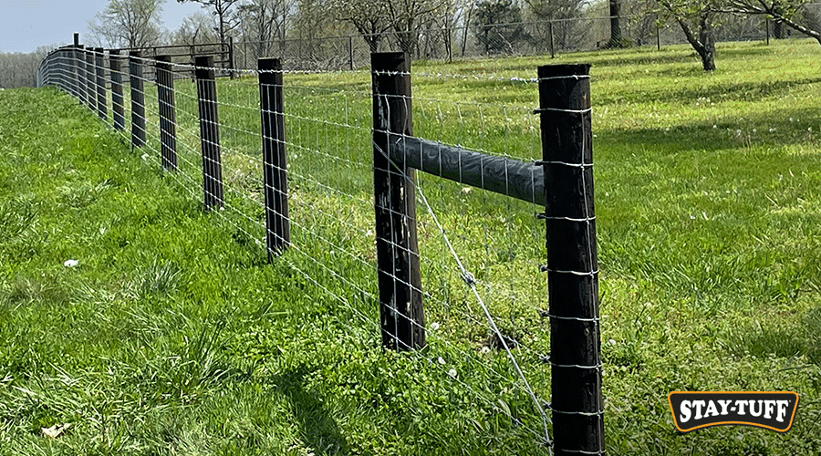 An H Brace  is one of the keys to a fence that will not sag