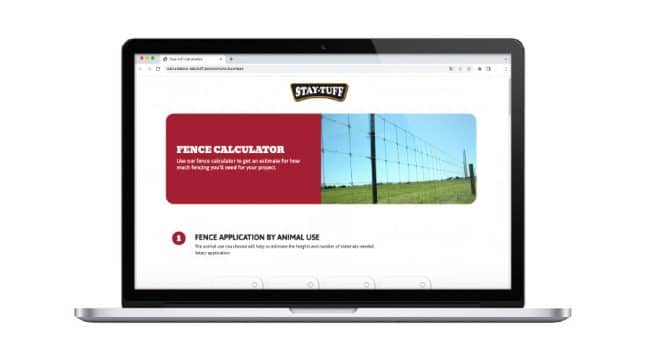 Estimate your needs with the STAY-TUFF Calculator