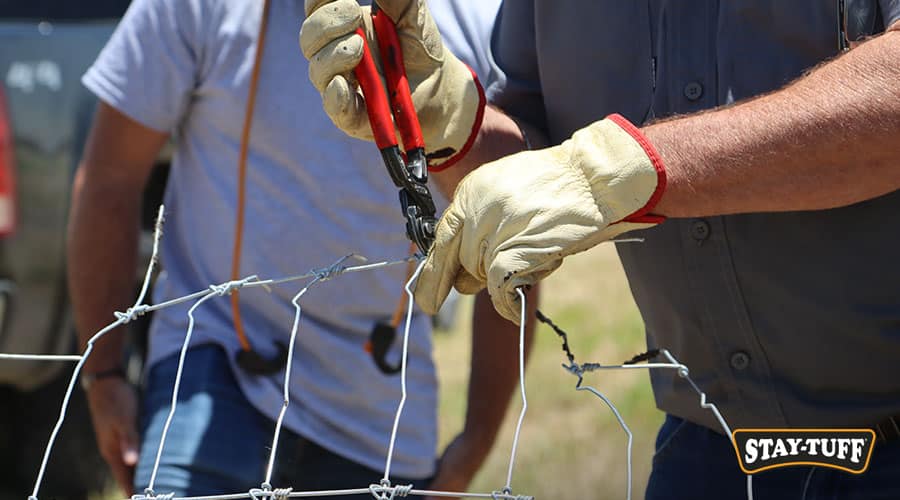 Fence installation always requires planning and measuring!