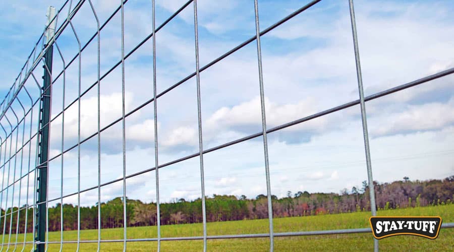 Panels are a great choice for temporary or even permanent fencing
