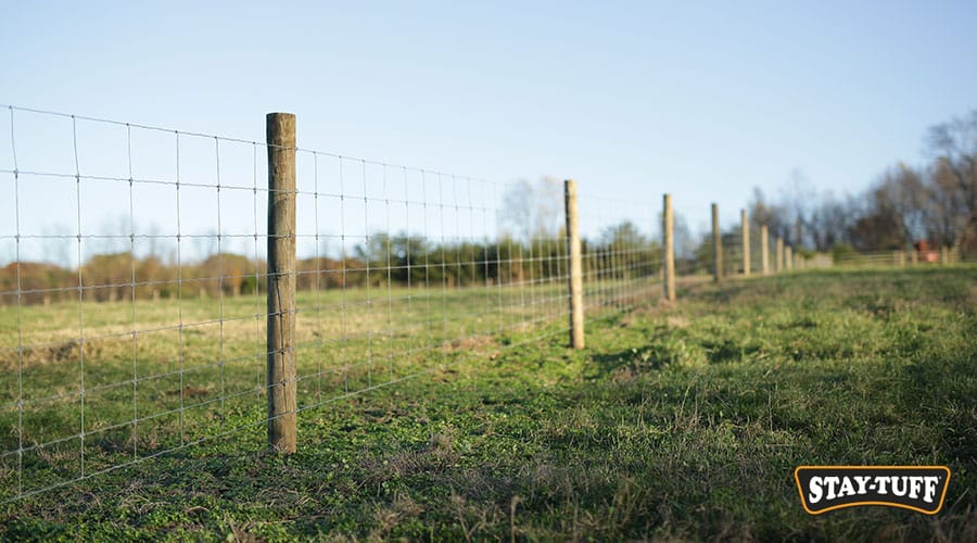 Place posts further apart, and save money and time during installation with STAY-TUFF