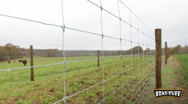 STAY-TUFF Fixed Knot Fence is strong, durable and reliable